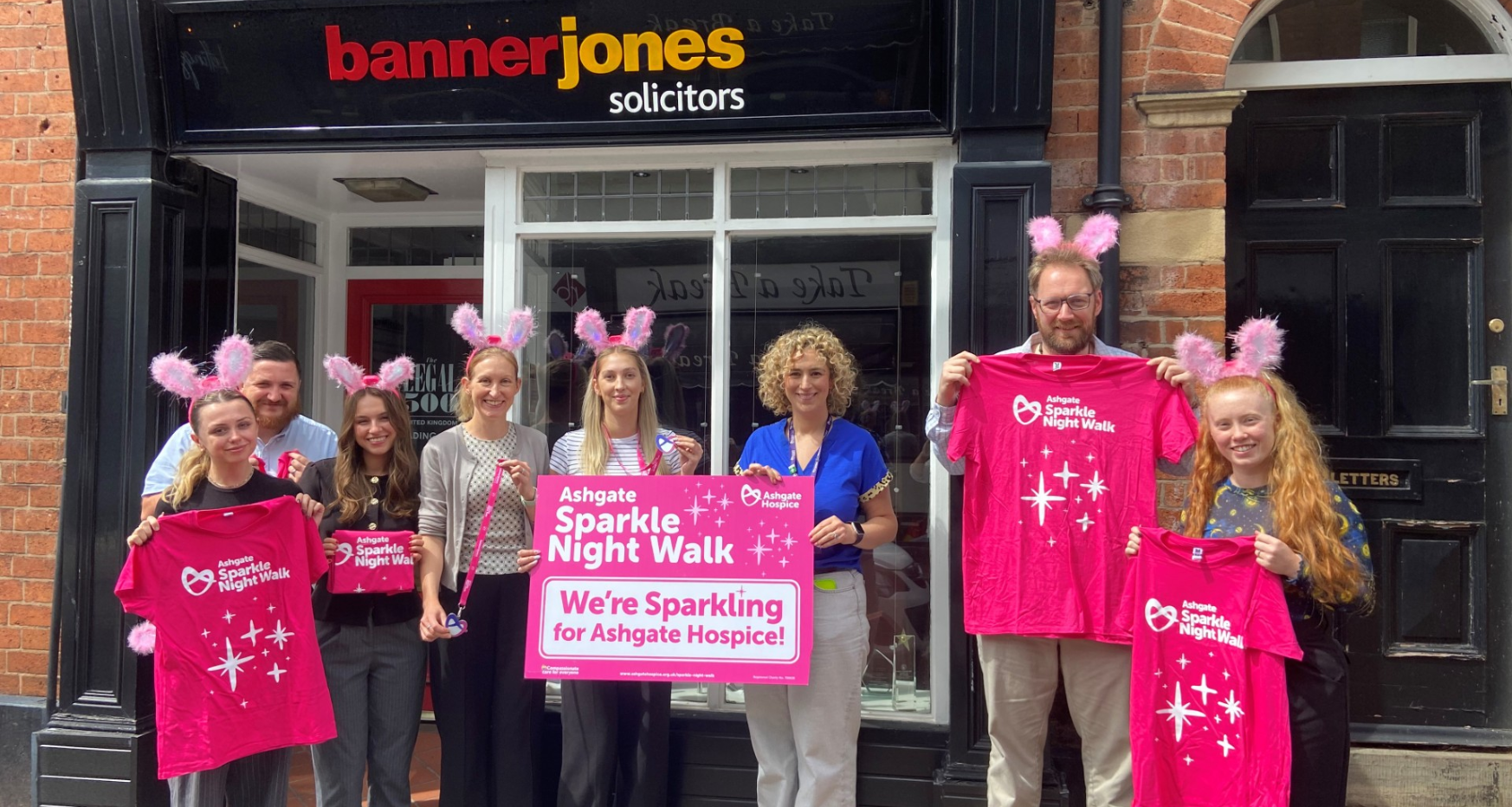Banner Jones sponsor Sparkle Night Walk