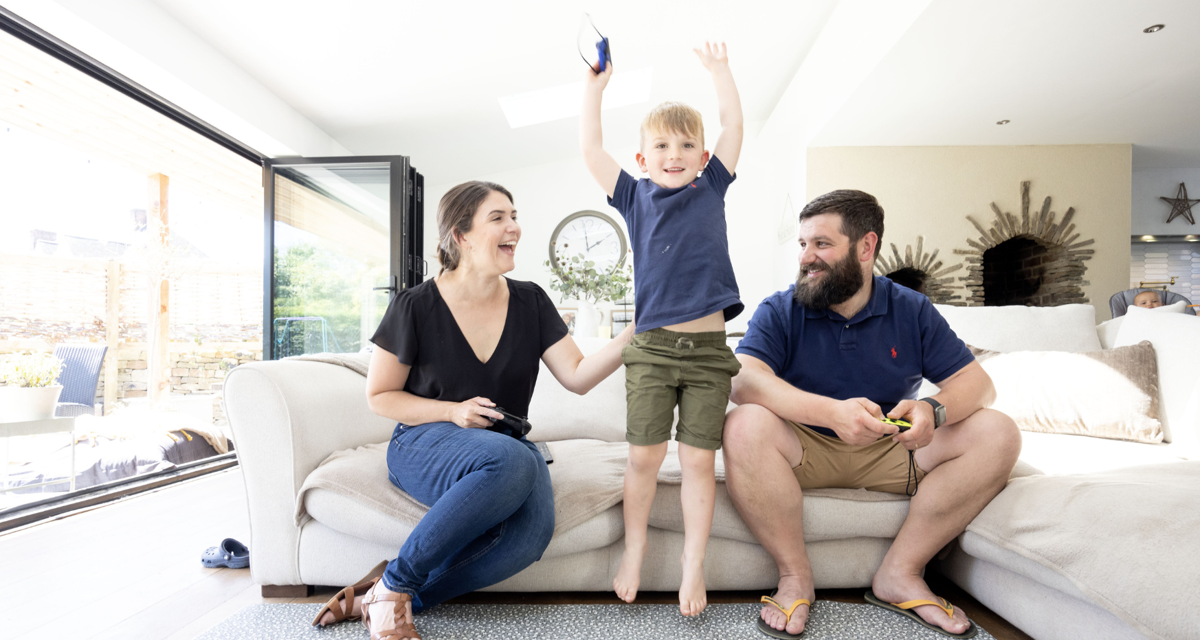 Family at home