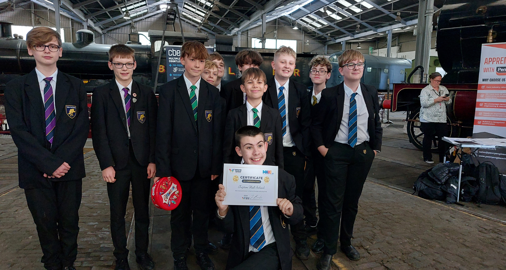 Students at Made in Chesterfield