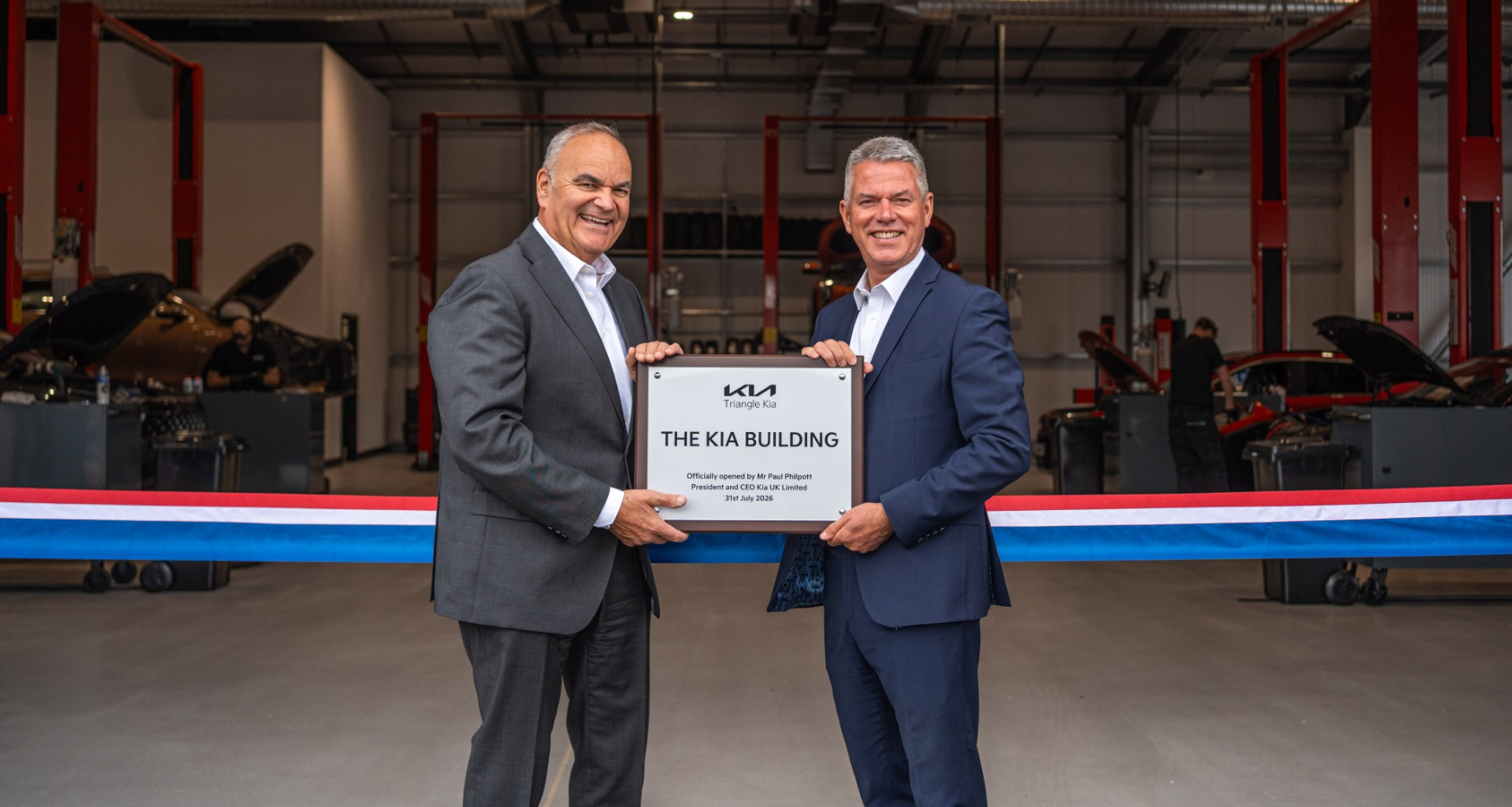 Triangle Kia opens new aftersales facility in Chesterfield as part of £1.5m investment