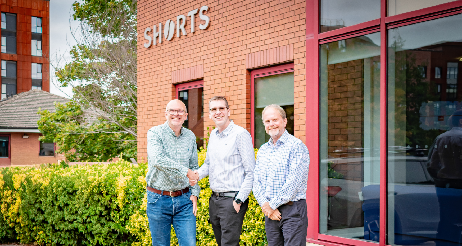 Shorts team Andy Irvine (Managing Partner), Tom Dodd and Howard Freeman.