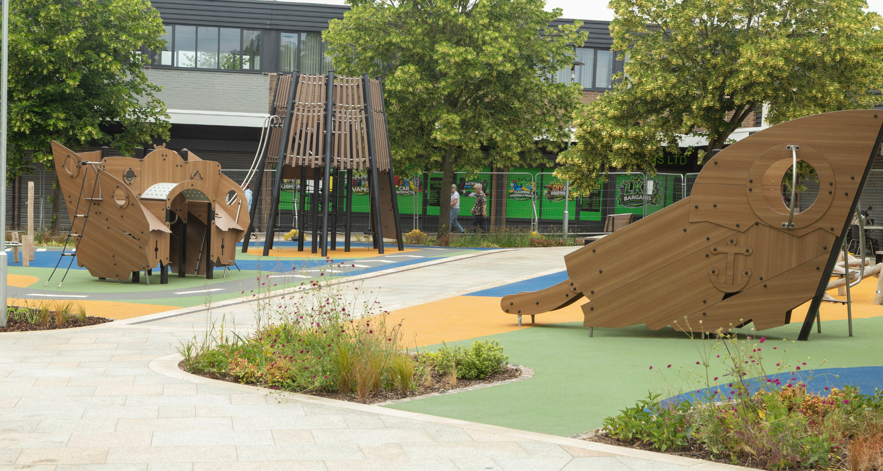 Staveley town centre park