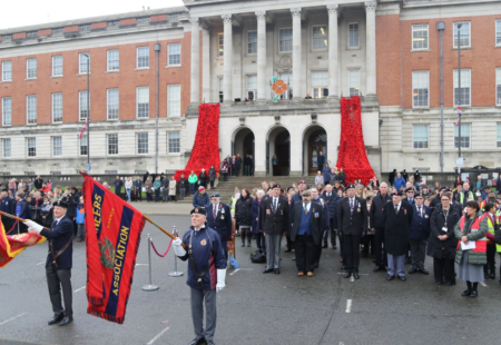 Remembrance Day in Chesterfield