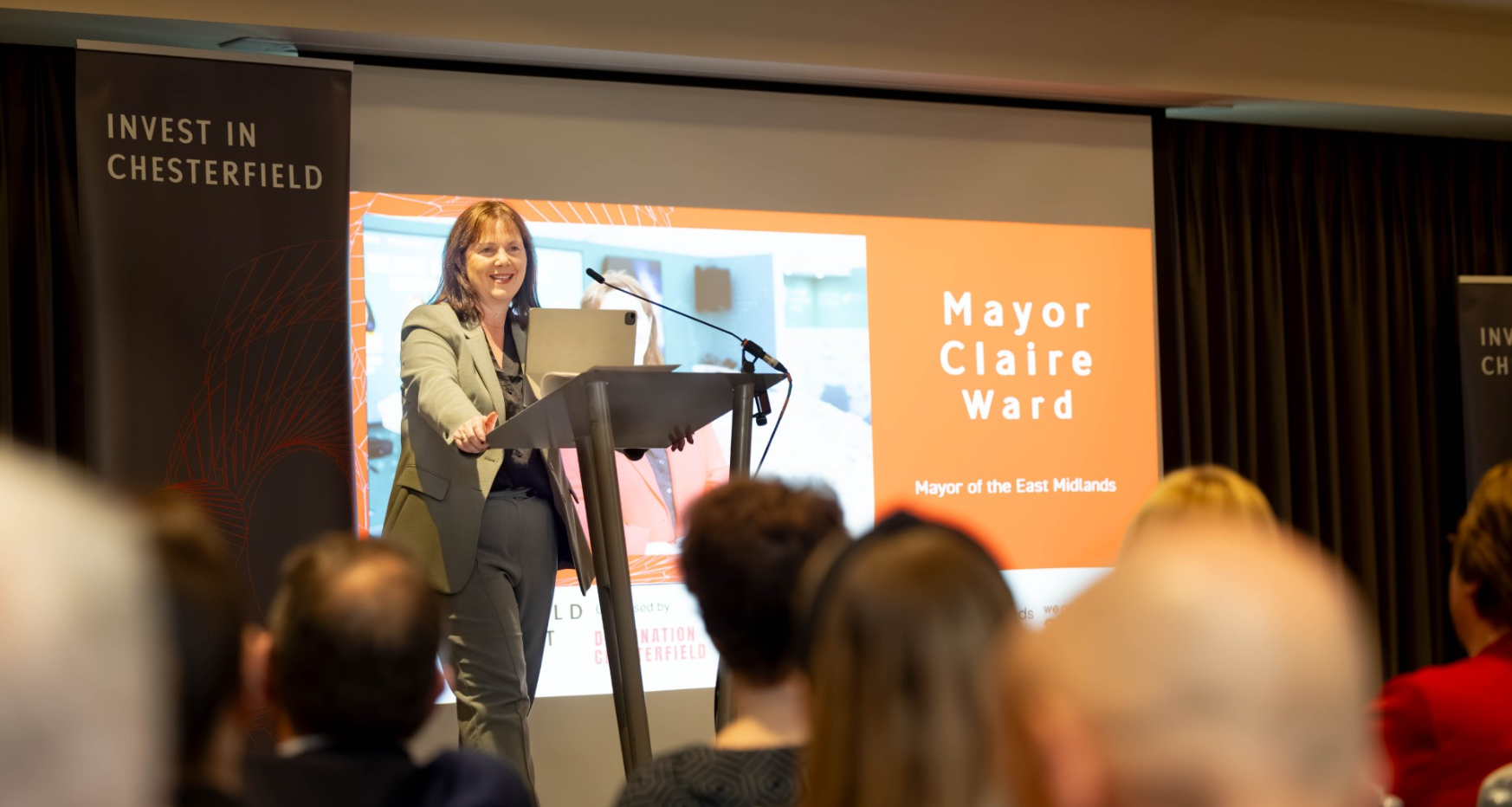 Claire Ward, Mayor of the East Midlands, Investment Summit
